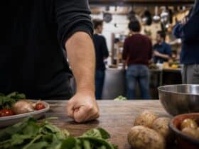 "Du poing sur la table !" : la compagnie Stuff installe la lutte sociale dans la cuisine du Centre René-Char 17 "Du poing sur la table !" : quand la cuisine devient une scène de lutte sociale au centre culturel René-Char de Digne-les-Bains