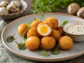 Œufs de caille panés : ce que change leur petite taille dans l'assiette 25 oeufs de caille panes