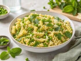 Salade de pâtes petits pois à la menthe 22 salade de pates petits pois a la menthe